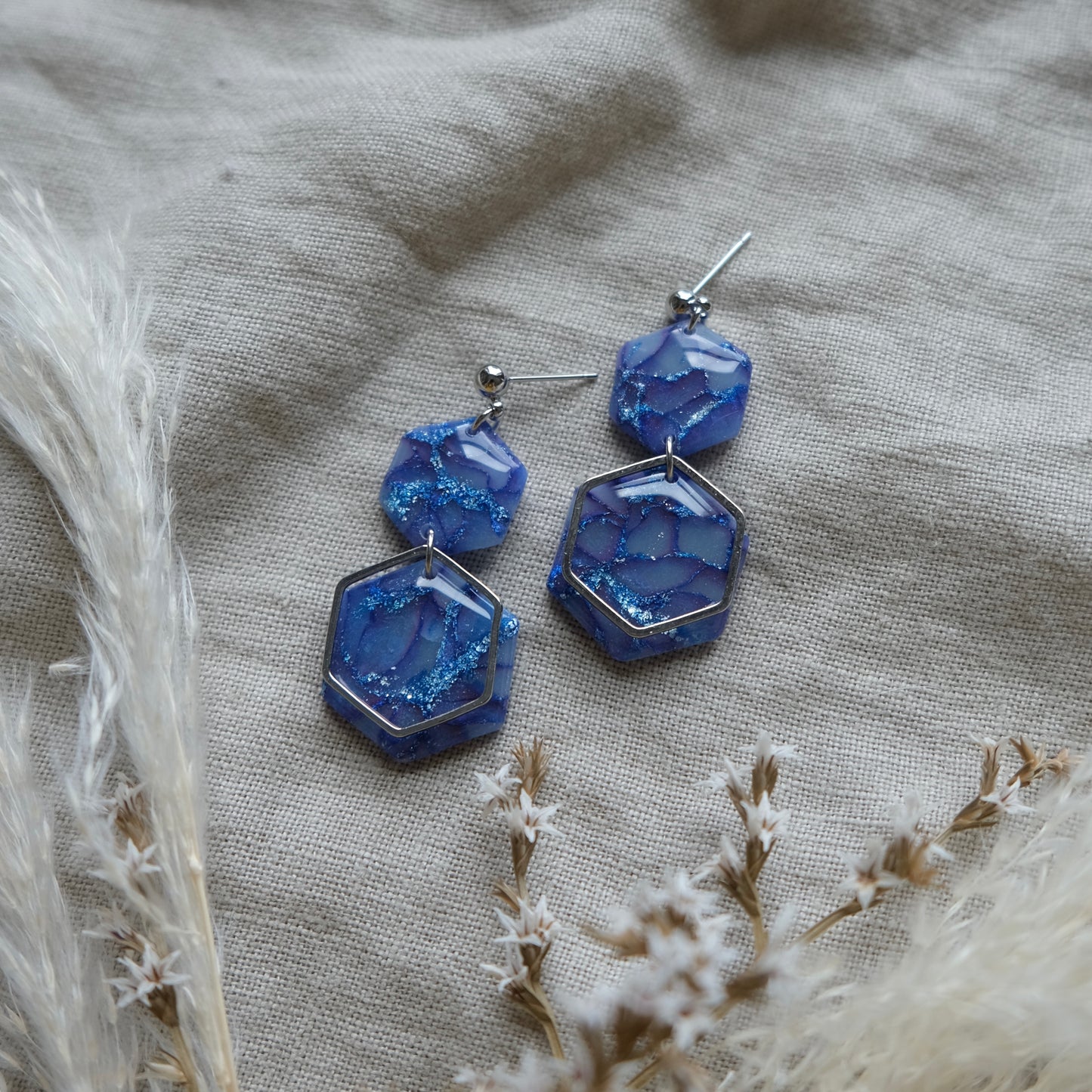 anu | lapis blue + silver