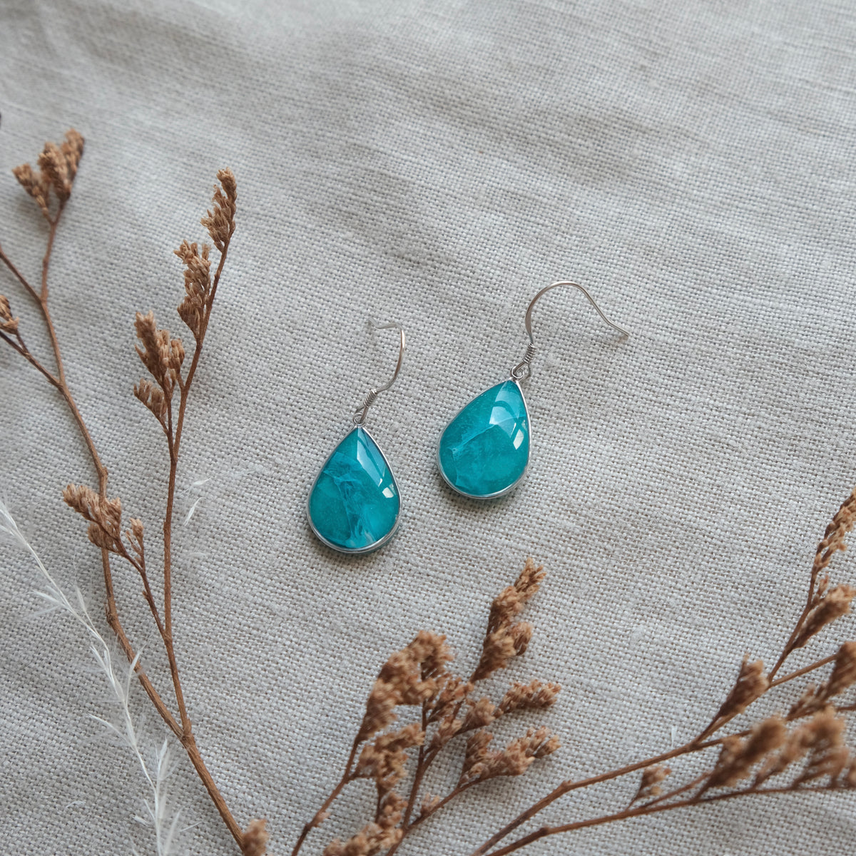 mini cara | cloudy teal