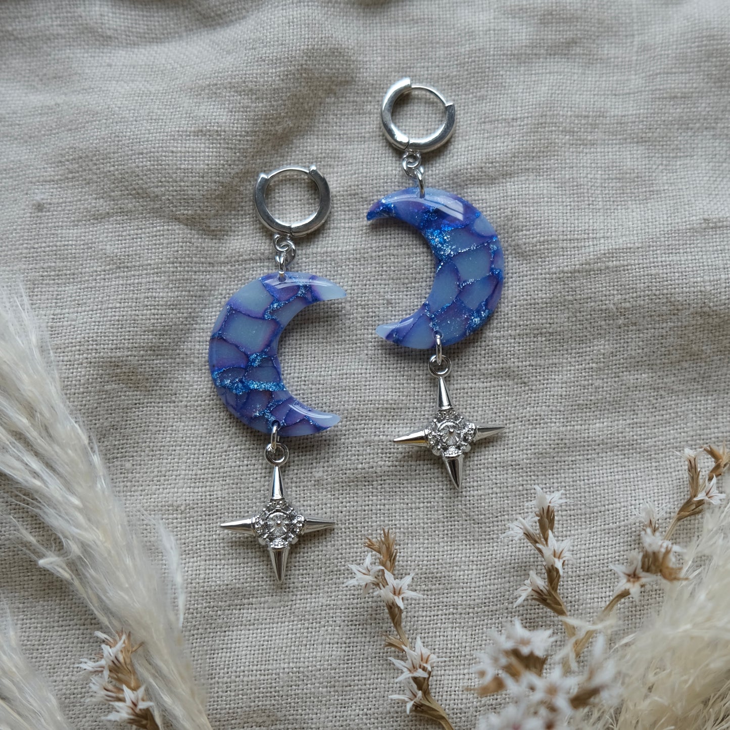 luna | lapis blue + silver