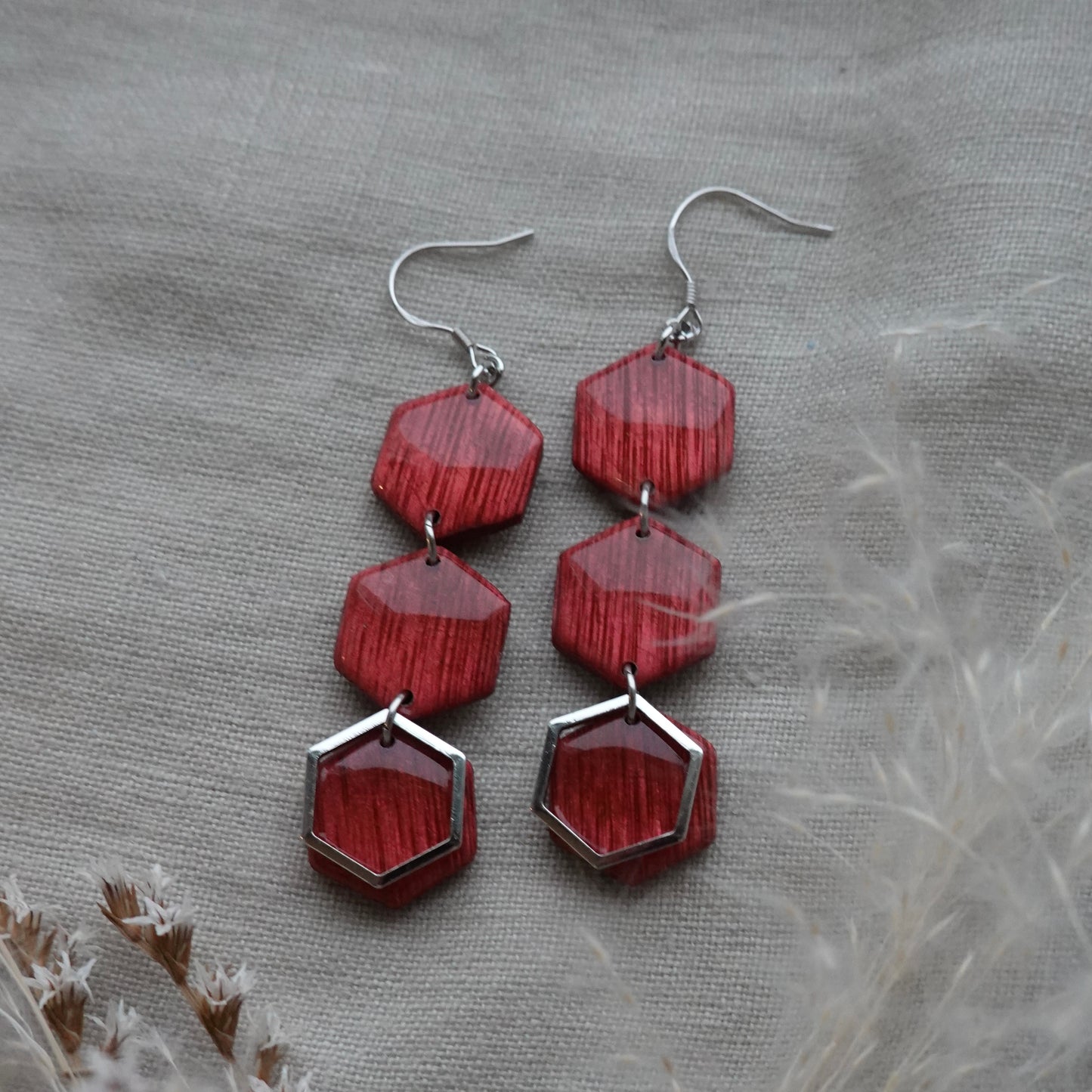 macha | brushed light burgundy