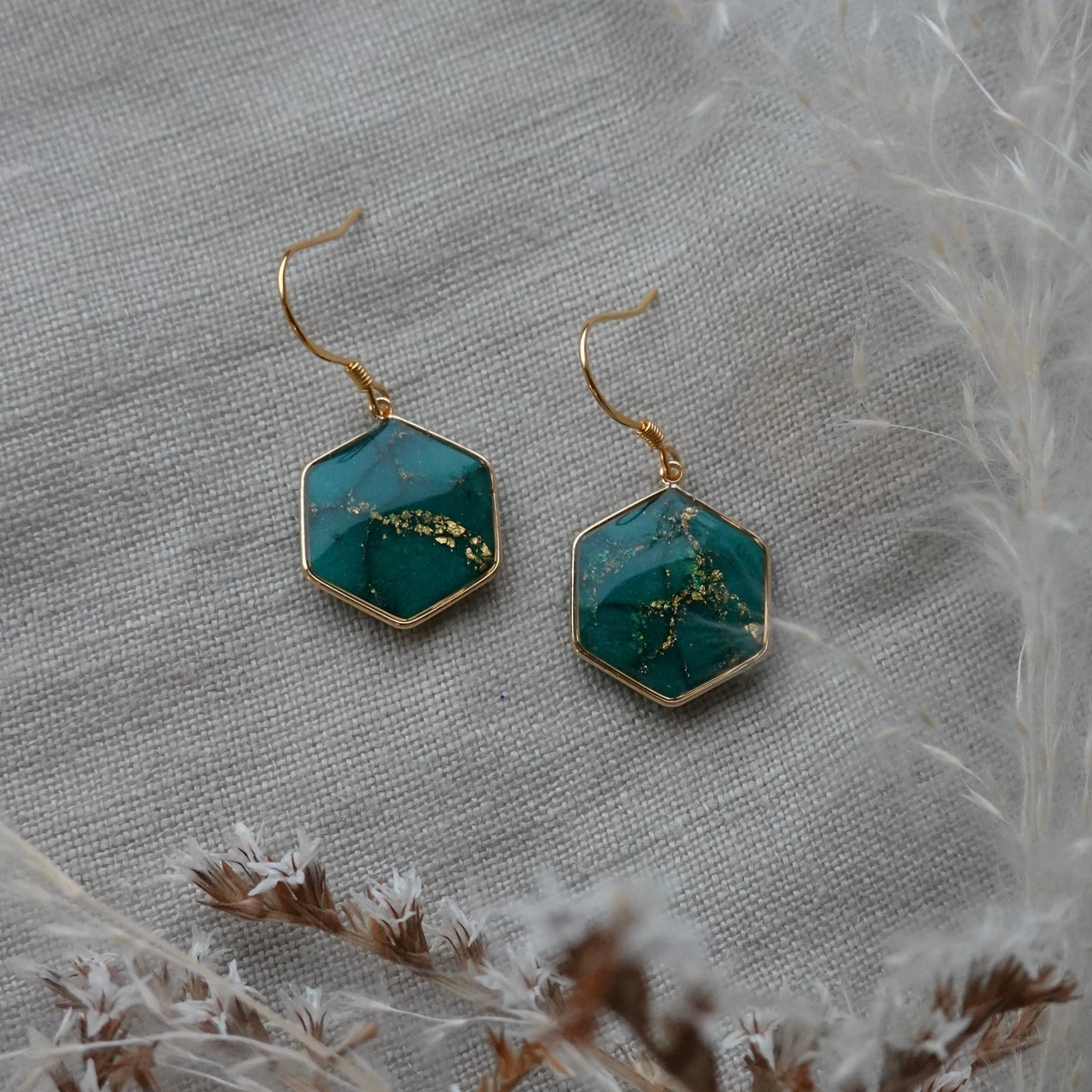 mini míde | teal & gold