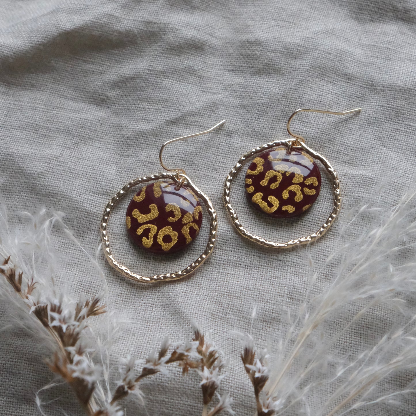 deirdre | red leopard print