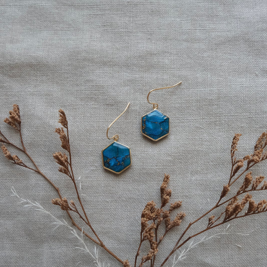mini míde | peacock blue