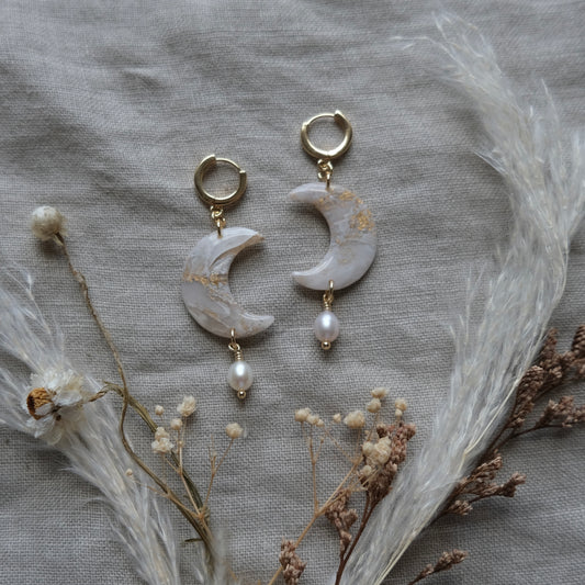 luna | pearly gold