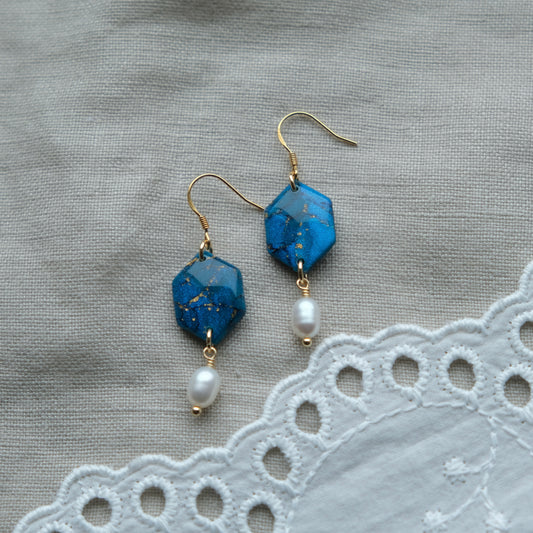aisling | peacock blue