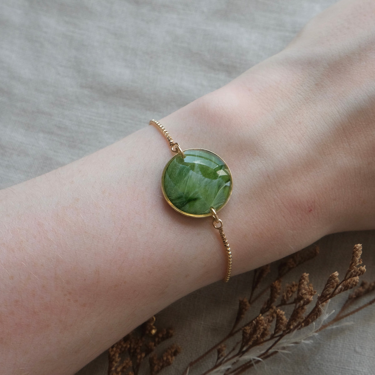 síofra bracelet | matcha