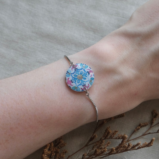 síofra bracelet | mediterranean tile