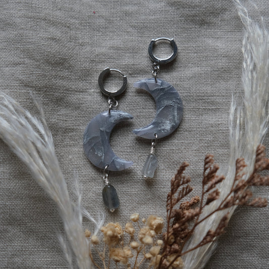 luna | translucent silver