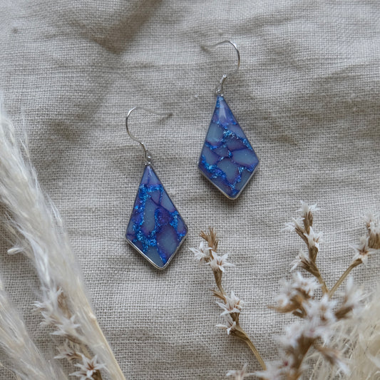 dianaimh | lapis blue + silver