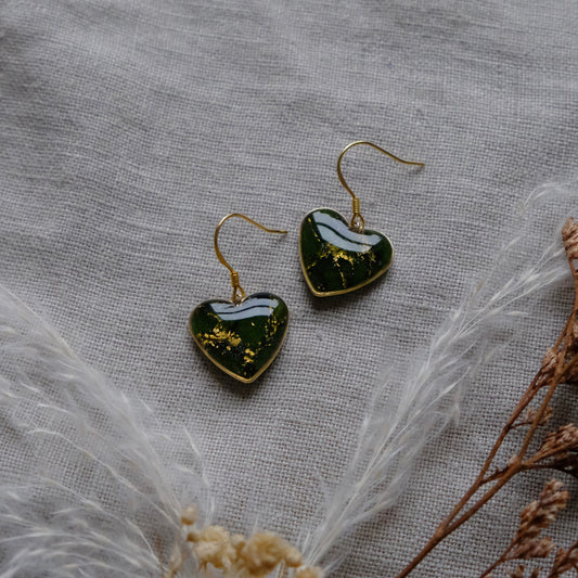 mini croí | green & gold