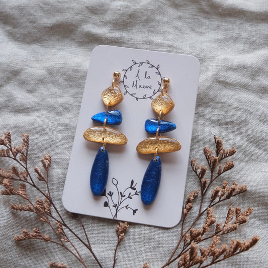 fodla | gold & blue metallic