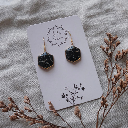 mini míde | black marble