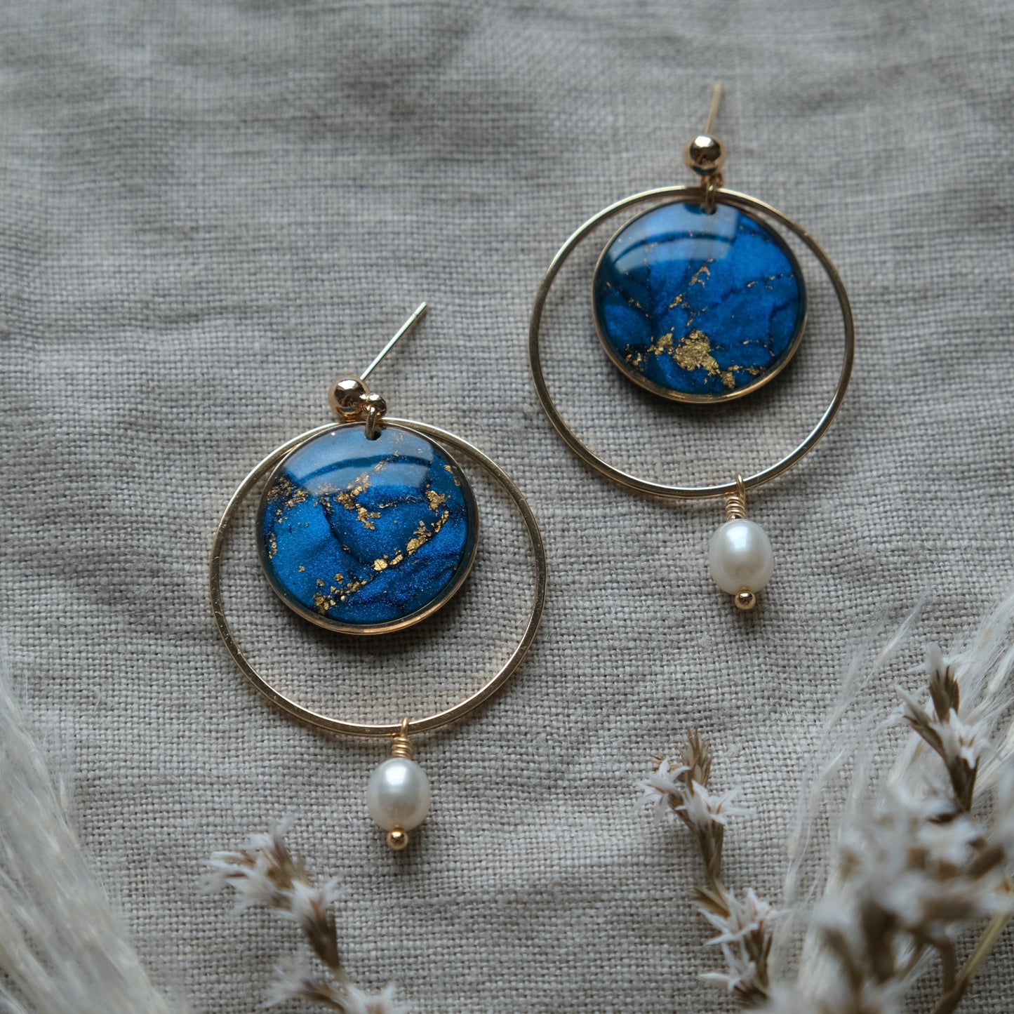ríona | peacock blue
