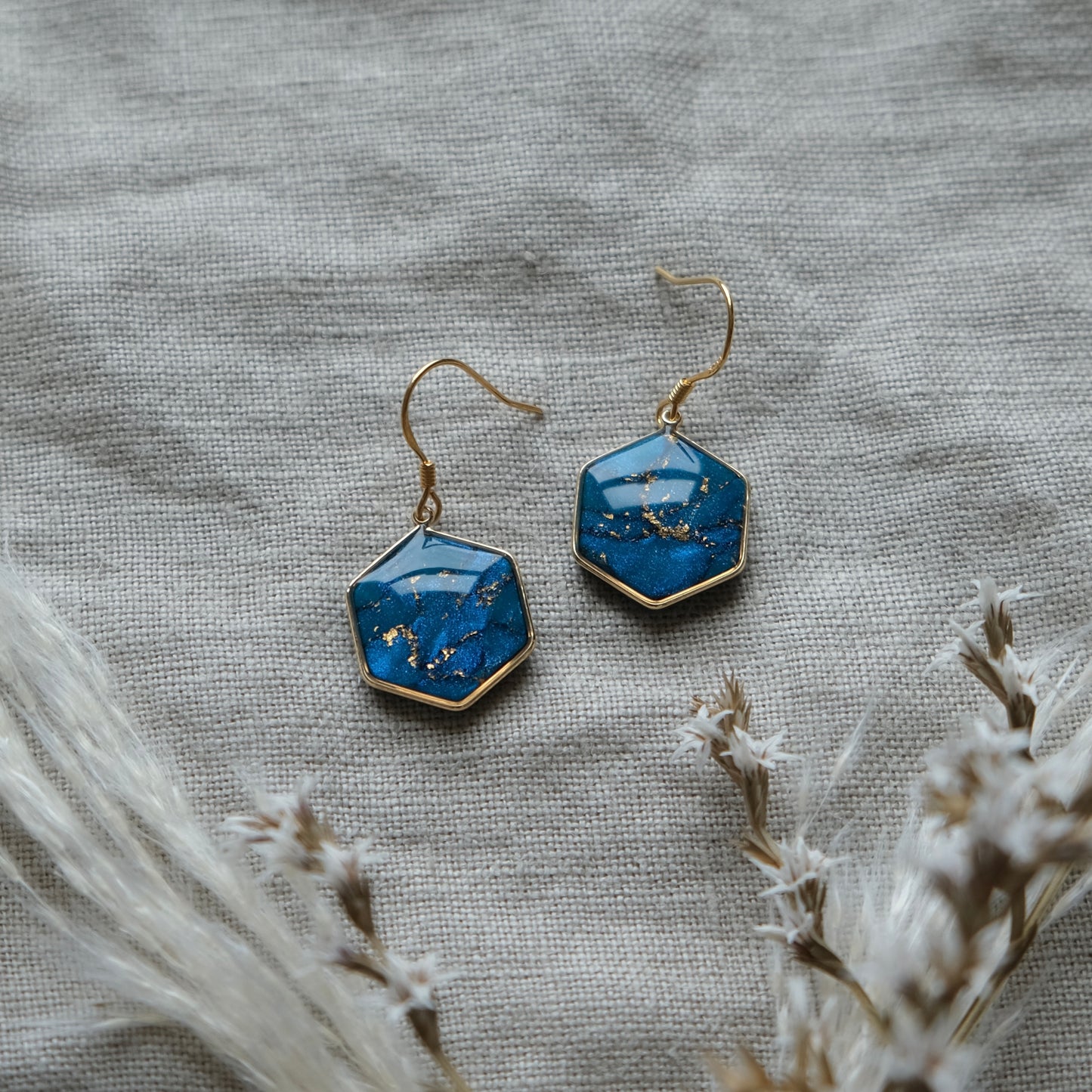 mini míde | peacock blue