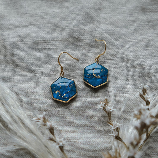 mini míde | peacock blue