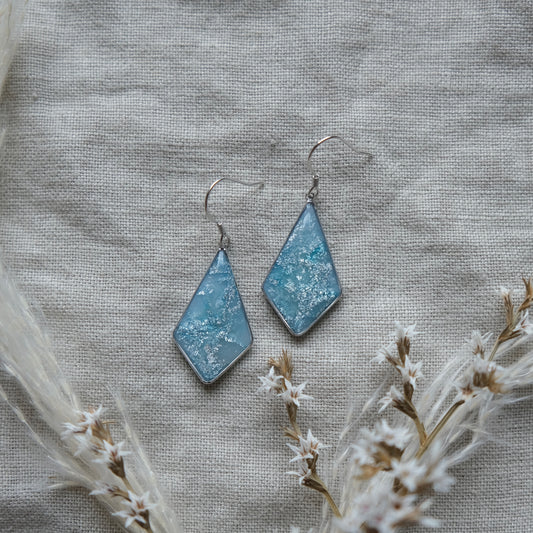 dianaimh | aqua + silver