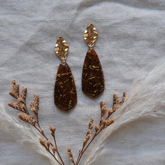 fial | brown + gold
