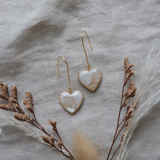 mini croí | pearly gold