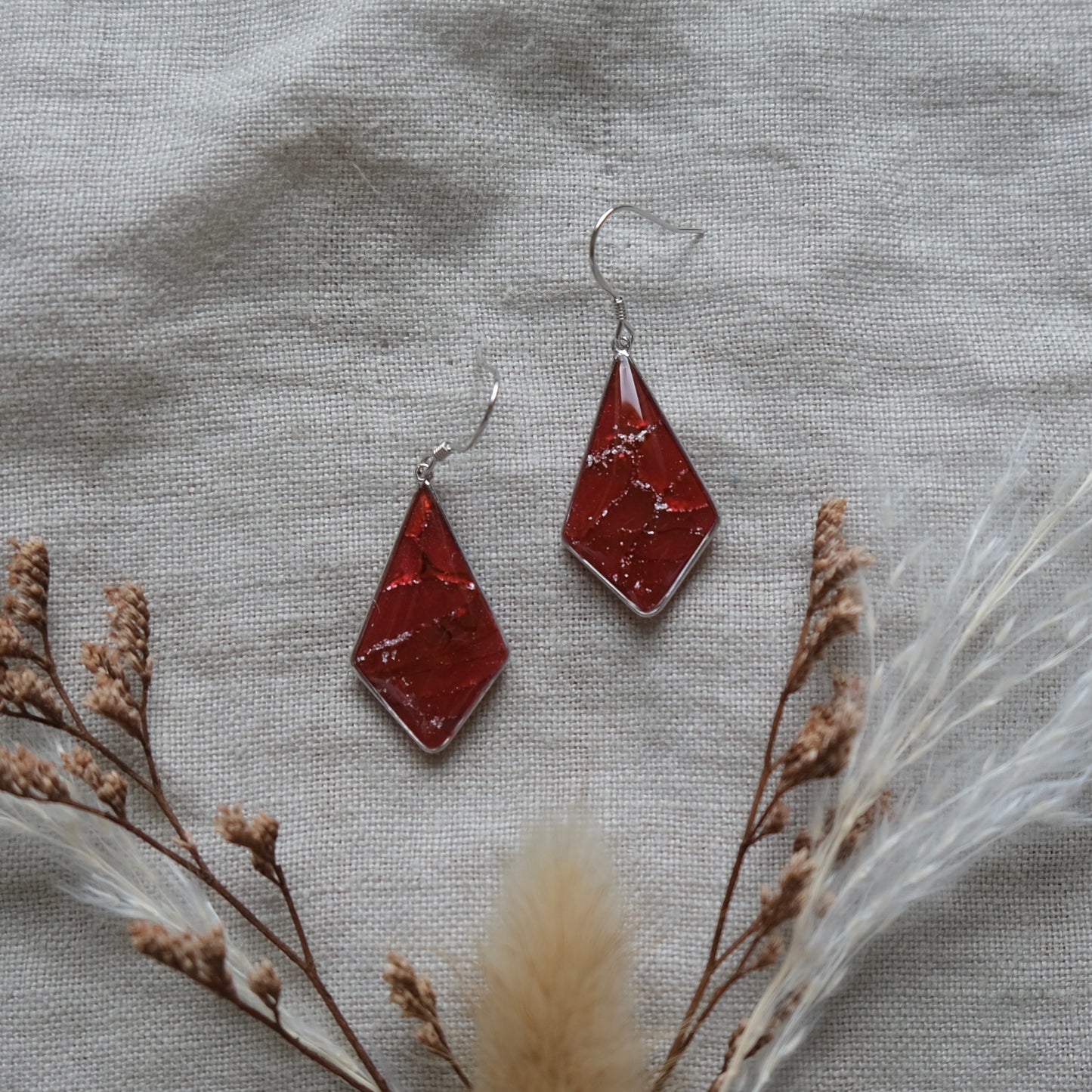 dianaimh | red + silver