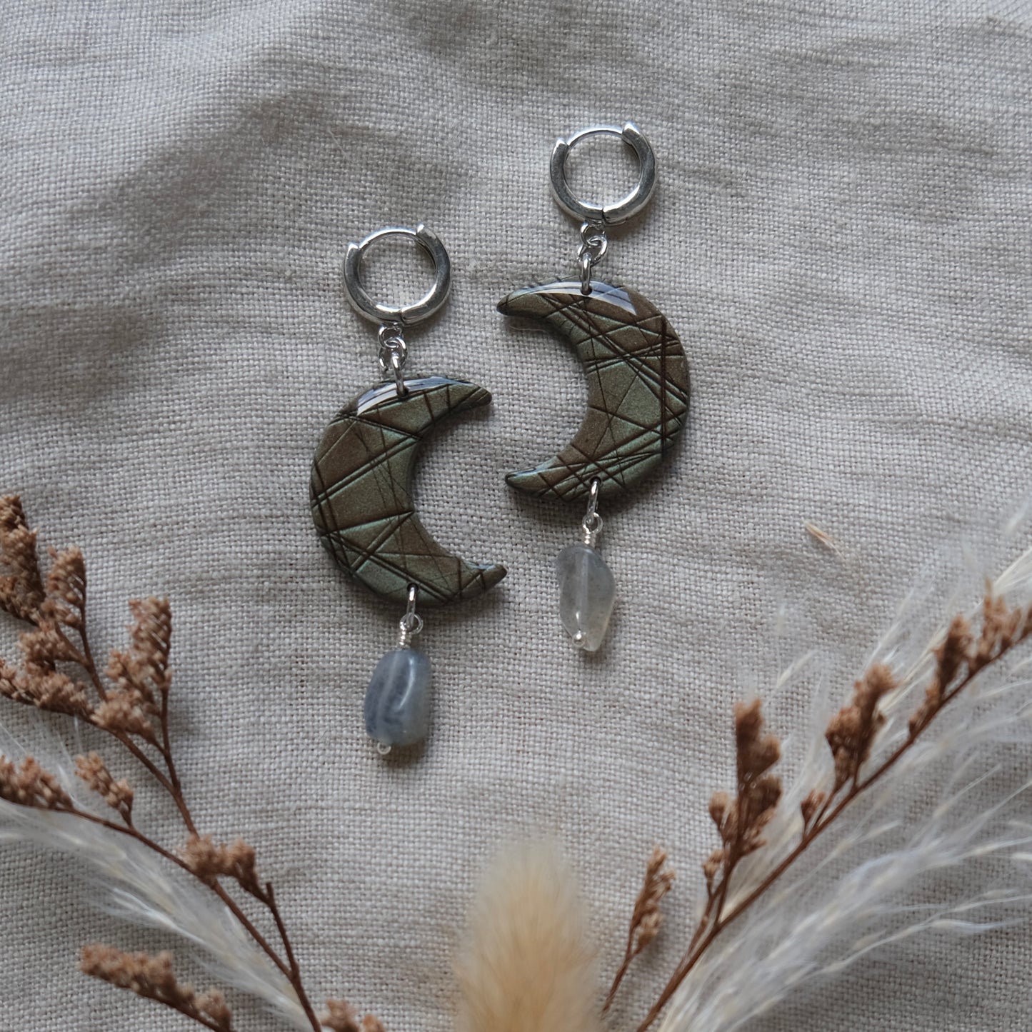 mini luna | labradorite