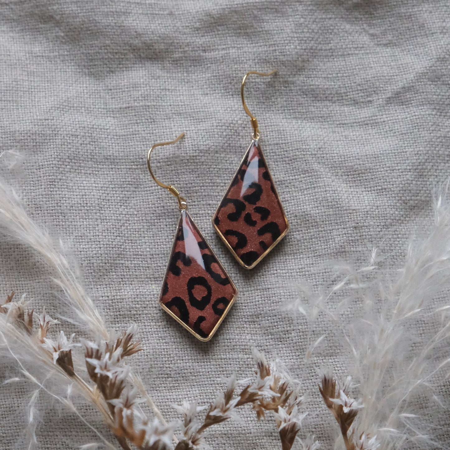 dianaimh | bronze leopard print