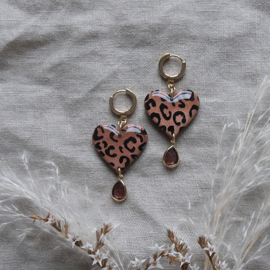 croí | copper leopard print