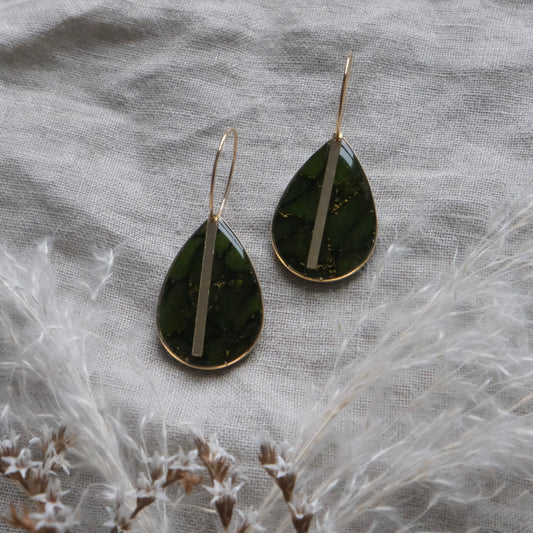 cara | green & gold