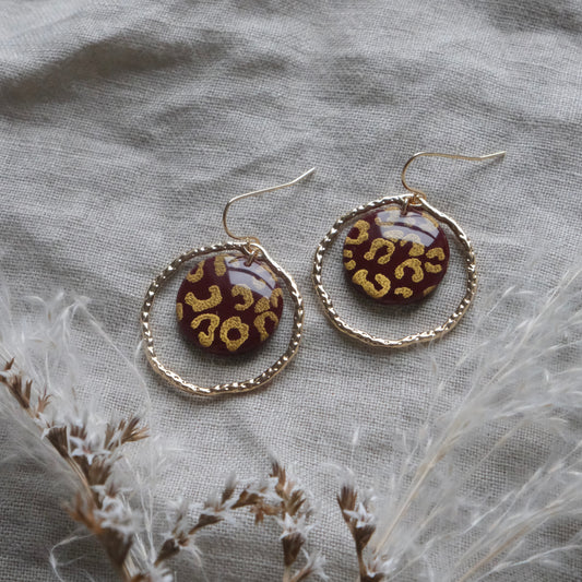 deirdre | red leopard print