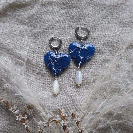 croí | blue & silver