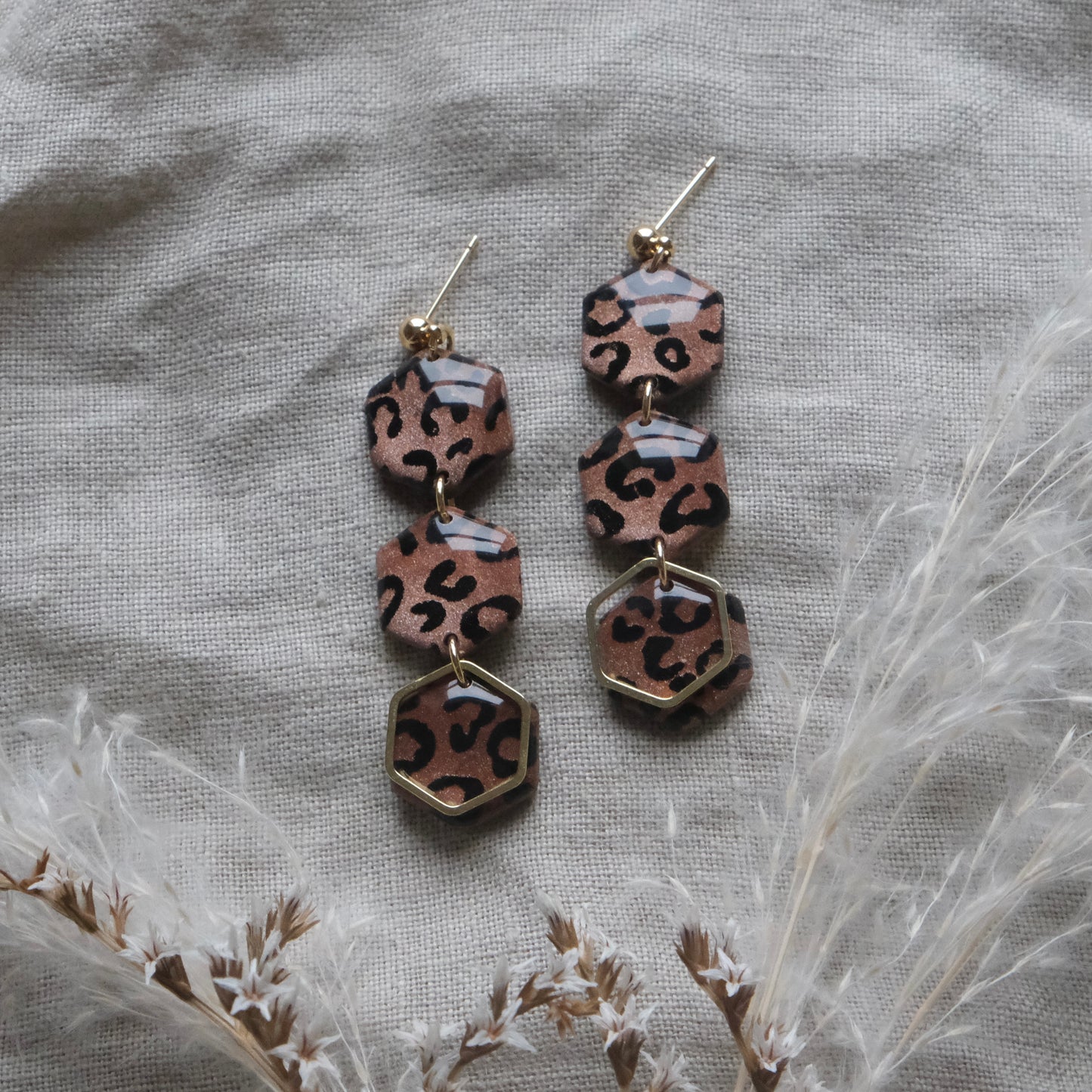 macha | copper leopard print