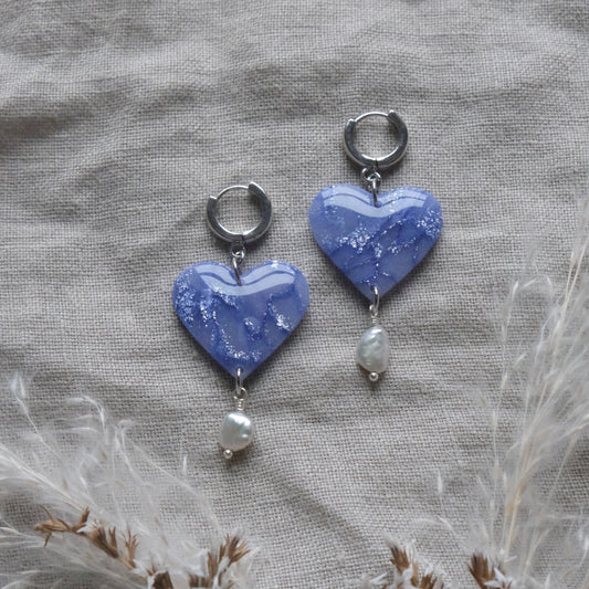 croí | hydrangea blue & silver