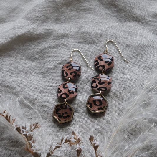 macha | copper leopard print